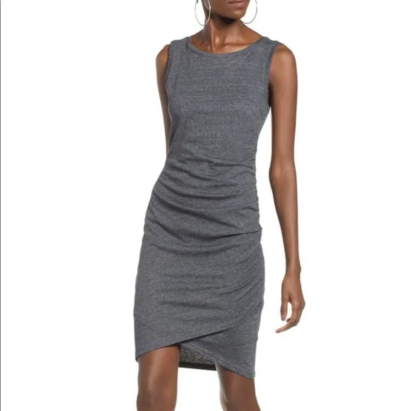 leith bodycon ruched dress green Kate Middleton inspired dress – heartmycloset main image 0